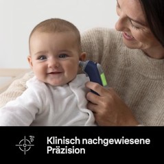 Braun ThermoScan 7+ Connect Ear Thermometer with Bluetooth – Age Precision & Color-Coded Display