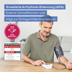 Beurer BM 53 Blodtryksmåler Overarm med AFib-detektion og Bluetooth-app