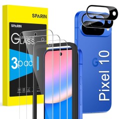 SPARIN Skærmbeskyttelse til Google Pixel 10 3+2-pak – kompatibelt tilbehør