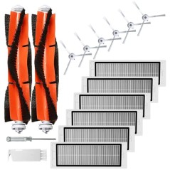 Reservedele til Xiaomi Roborock S50/S55/S5 Max/S6/S6 MaxV – 14 dele – kompatibelt tilbehør