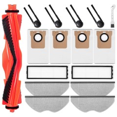 Tilbehørssæt til Xiaomi H40 robotstøvsuger – 16 dele – kompatibelt tilbehør
