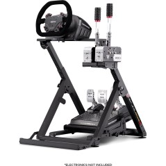 Next Level Racing Wheel Stand 20 Gamer Stol - Sort Kvalitet og Komfort til Din Gaming Oplevelse!