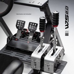 Next Level Racing Wheel Stand 20 Gamer Stol - Sort Kvalitet og Komfort til Din Gaming Oplevelse!