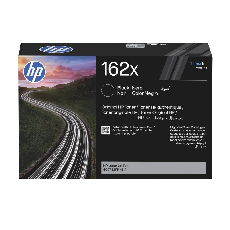 HP 162X Black LaserJet Sort 10000 sider Toner HP 162X Black LaserJet Sort 10000 sider Toner