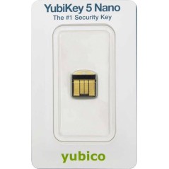 Yubico YubiKey 5 Nano USB - Ultimativ Sikkerhed til Dine Online Konti | Varenr. 5060408461457