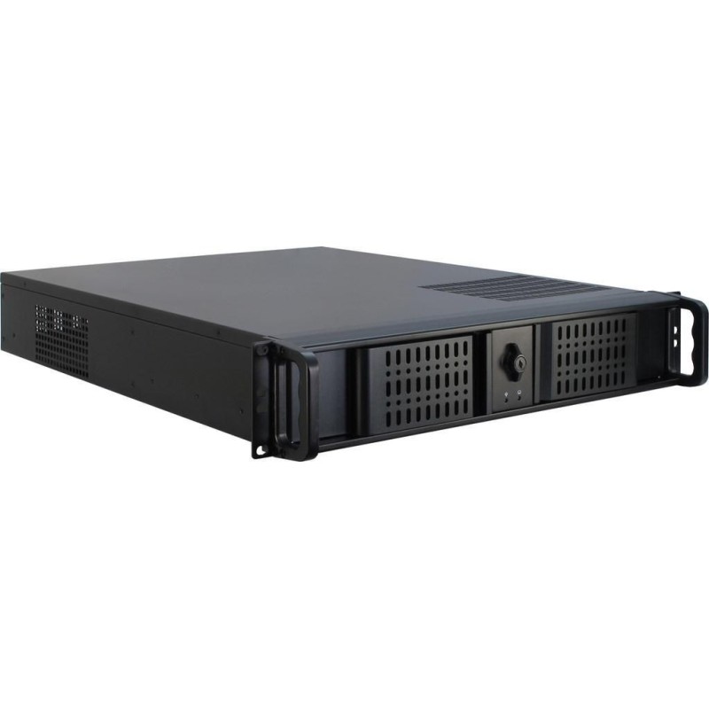 Inter-Tech Ipc 2U-2098-Sl Rack Black