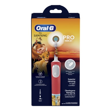 Oral-B Vitality Pro D103 Kids 3+ Elektrisk Tandbørste Løvernes konge