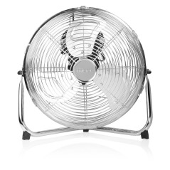 Tristar VE-5933 Kleventilator – Effektiv Gulvstående Ventilator i Rødt design til Optimal Luftcirkulation!