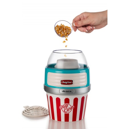 Ariete Party Time 2957 Pop Corn XL Popcorn-maskine 1.1kW Lyseblå