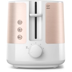 Philips Viva Collection HD2638/11 Brødrister 950W Roseguld, Hvid