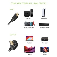 Techly 5M High Speed Hdmi Cable With - ICOC-HDMI-LE-050