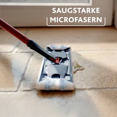 Vileda H2PRO Flat Mop System - Effektiv Rengøring med Professionel Kvalitet | Varenummer: 4023103251540