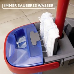 Vileda H2PRO Flat Mop System - Effektiv Rengøring med Professionel Kvalitet | Varenummer: 4023103251540