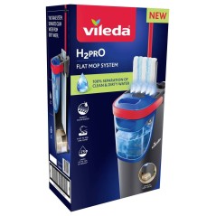 Vileda H2PRO Flat Mop System - Effektiv Rengøring med Professionel Kvalitet | Varenummer: 4023103251540