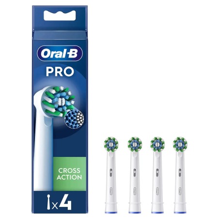 Oral-B CrossAction Hvid - Effektiv tandbørste for strålende smil | Varenummer: 8006540893036
