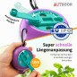 AUTDOOR 10m Forlængelig Rejsetørresnor med Håndsving – Camping og Balkon (retro pastel) AUTDOOR 10m Forlængelig Rejsetørresnor med Håndsving – Camping og Balkon (retro pastel)