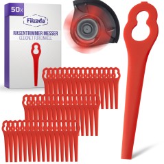 Einhell Trimmer 50x Plastikknive inkl. skruer – kompatibelt tilbehør