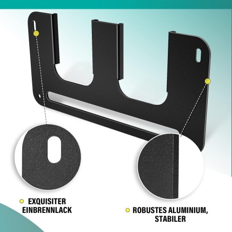 5 pcs Wall Brackets for Makita 14.4V & 18V Batteries – compatible accessory