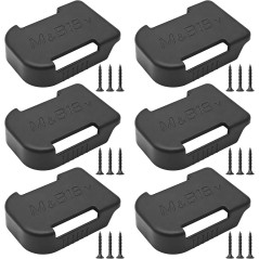 Batteriholder – 6 stk. vægbeslag til Makita & Bosch 14,4V/18V – kompatibelt tilbehør