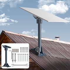 Starlink Gen 3/4/4X Aluminiumsbeslag 40 cm Drejestang – kompatibelt tilbehør
