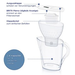 BRITA Marella Vandfilterkande 2,4 L hvid inkl. 3 MAXTRA PRO-patroner