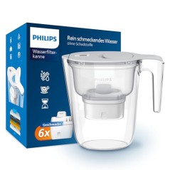 Philips Water Vandfilterkande 2,6 L med 6-trins smag+ filter og elektronisk timer