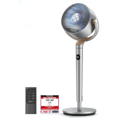 DREO PolyFan 502 Standventilator, 102 cm, 8 hastigheder, 20 dB, fjernbetjening