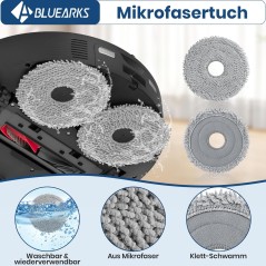 Roborock Qrevo S5V / Qrevo Curv / Qrevo Edge S5A Reservedelssæt 24-delt – kompatibelt tilbehør