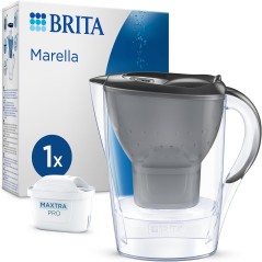 BRITA Marella Vandfilterkande grafit 2,4 L inkl. MAXTRA PRO Pure Performance filter