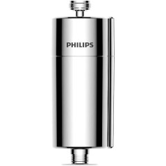 Philips AWP1775CH Inline Brusefilter krom – KDF-filtersystem mod klor, bakterier og urenheder
