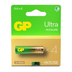 GP Batteries GP ULTRA ALKALINE AALR6 – Langvarig Energieffektiv Batteri, Producentvarenummer: 151430