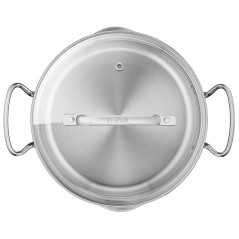 Tefal Duetto+ G719S734 Madlavningssæt Sølv Transparent