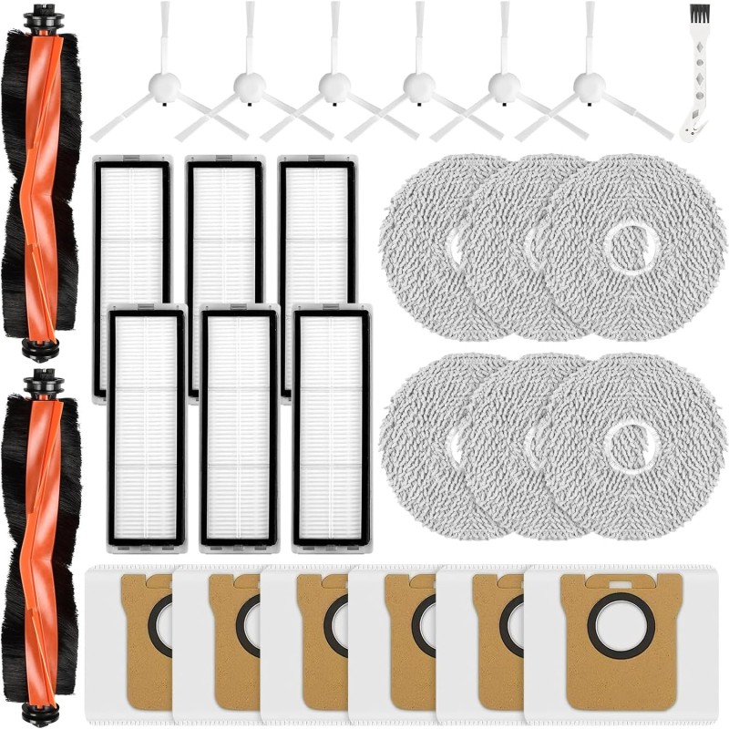Xiaomi X20 / X10 Plus Robot Vacuum 27-Piece Accessory Kit – compatible accessory