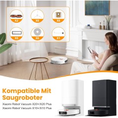 Xiaomi X20 / X10 Plus Robotstøvsuger 27-dele Tilbehørssæt – kompatibelt tilbehør