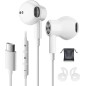Samsung-Compatible USB-C In-Ear Headset with Microphone – compatible accessory Samsung-Compatible USB-C In-Ear Headset with Microphone – compatible accessory