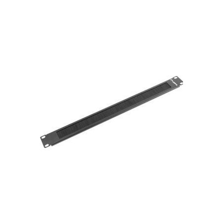 Køb Lanberg Rack Brush Panel - Sort | Optimér din rackløsning med kvalitet og stil! Varenummer: 5901969403657