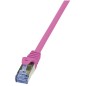 LogiLink Patch Cable Cat.6A S/FTP pink