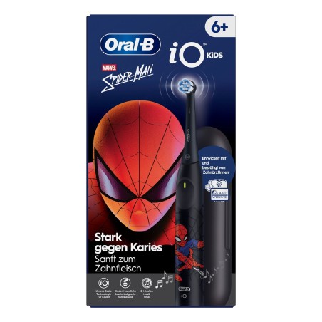 Oral-B iO Kids Spiderman Barn Roterende tandbørste Sort