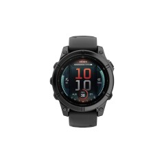 Garmin fenix E 47 mm Sort Gr Sportsur - Avanceret GPS og Træningsfunktioner til Aktive Livsstil!