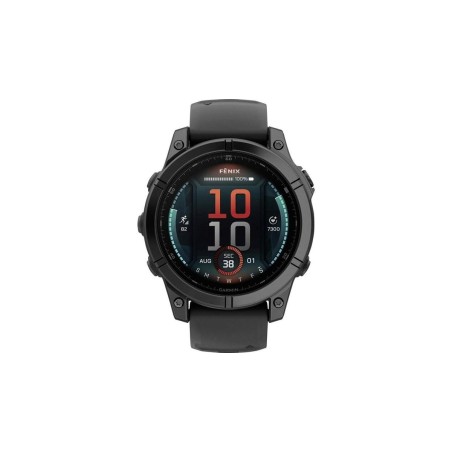 Garmin fenix E 47 mm Sort Gr Sportsur - Avanceret GPS og Træningsfunktioner til Aktive Livsstil!