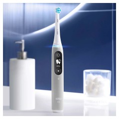 Køb Oral-B iO Series 6 Tandbørste - Grå Opal | Overlegen Renhed & Teknologi