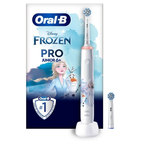 "Oral-B PRO 14876673 Elektrisk Tandbørste til Børn - Roterende, Flerfarvet & Effektiv Rensning!"