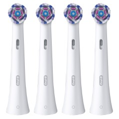 Oral-B iO Radiant White Børstehoveder Hvid, 4 stk.