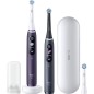 Oral-B iO Series 8n Duo Elektrisk tandbørste Sort/Lilla Oral-B iO Series 8n Duo Elektrisk tandbørste Sort/Lilla