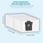 Dreame Dust Bags 10-Pack – Compatible Accessory for X40/X50/X60 Ultra, L40/L60, P50 Ultra