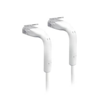 Ubiquiti UniFi CAT 6 8m Patchkabel Hvid - Hurtig Dataoverførsel og Holdbar Kvalitet!
