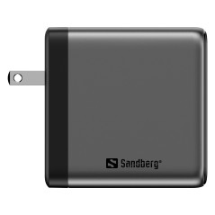 Sandberg Travel Charger PD100W Display - Rejseoplader