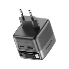 Sandberg Charger PD65W Display + Cable — 65W oplader