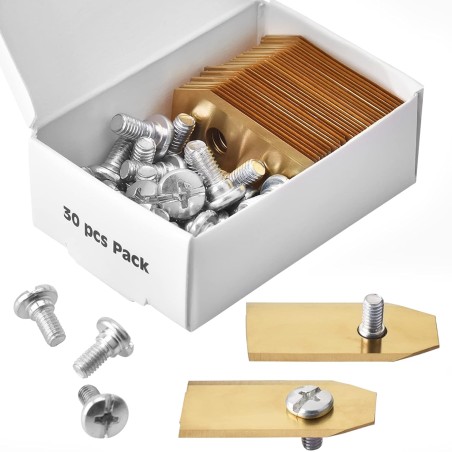 Husqvarna Automower Titanium Replacement Blades 30 pcs (Gold) – Compatible Accessory