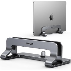 UGREEN Lodret Laptopstander Aluminium Justerbar – Grå